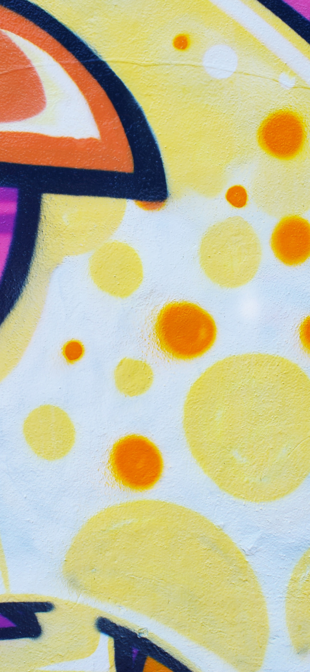 Обои живопись, современное искусство, граффити, визуальное искусство, акриловая краска в разрешении 1242x2688