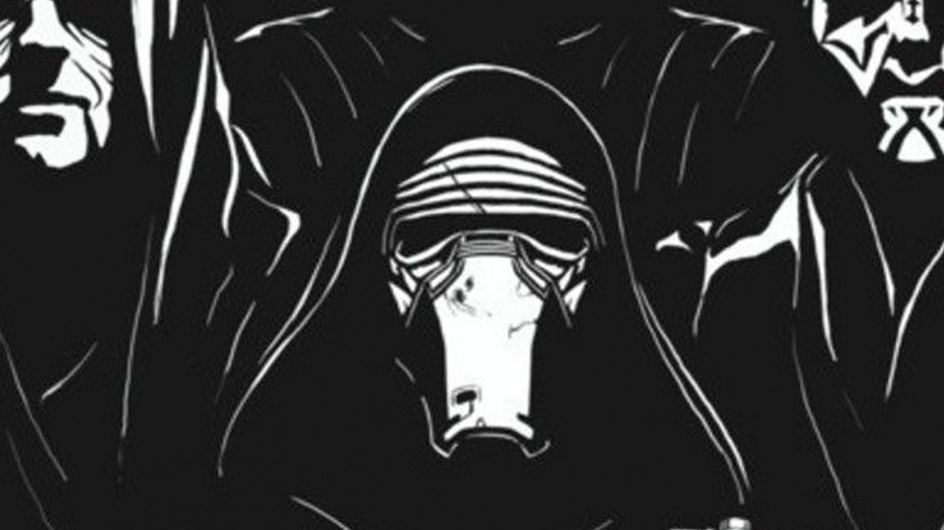 Обои звездные войны, Дарт Вейдер, галактическая рапсодия, футболка, Sheev Палпатин в разрешении 1366x768