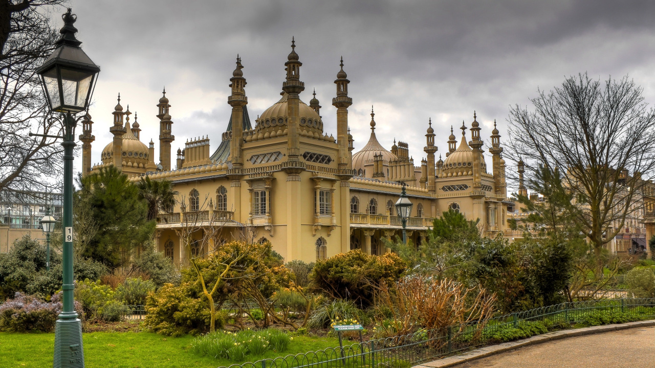 Обои королевский павильон, дворец, имущество, ориентир, здание в разрешении 1280x720