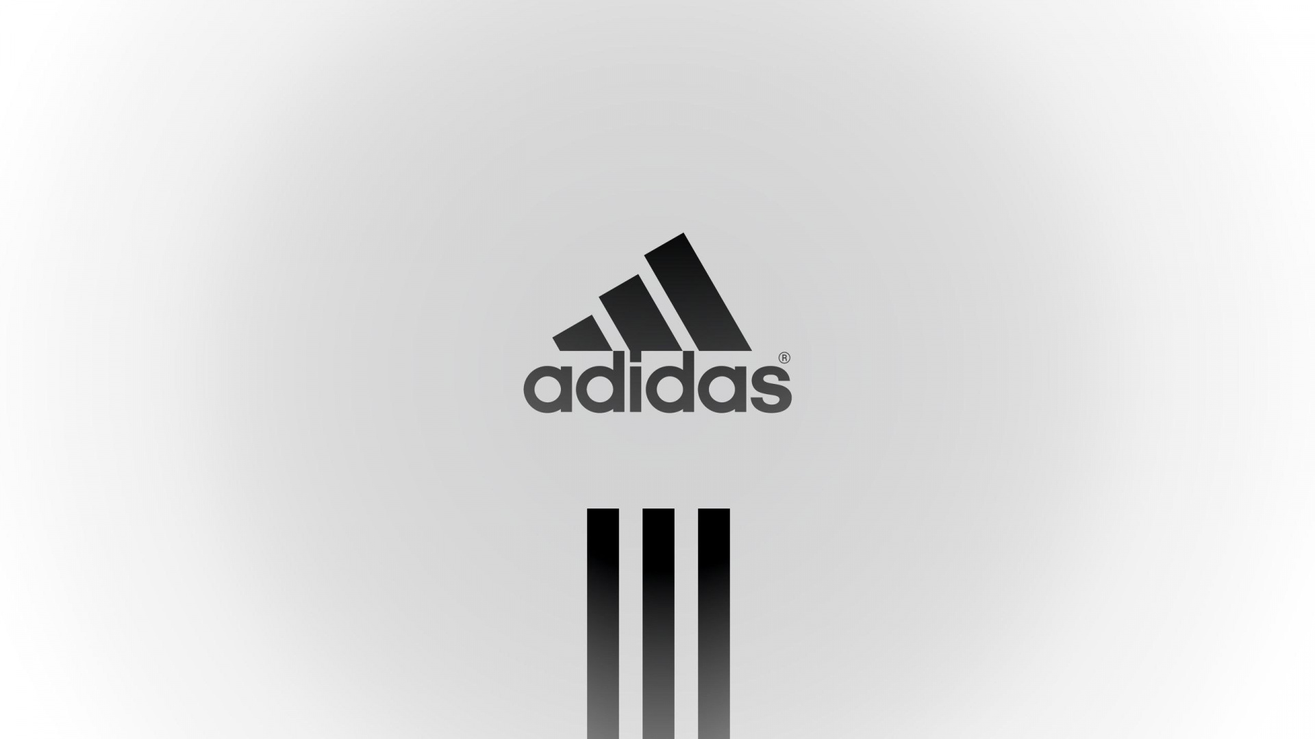 Обои adidas, лого, марка, графика, шрифт в разрешении 1920x1080