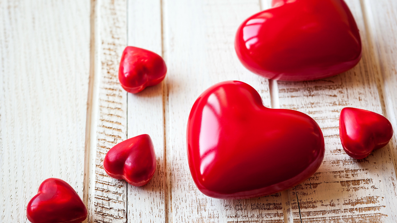 Обои сердце, любовь, День Святого Валентина, роман, датировка в разрешении 1280x720