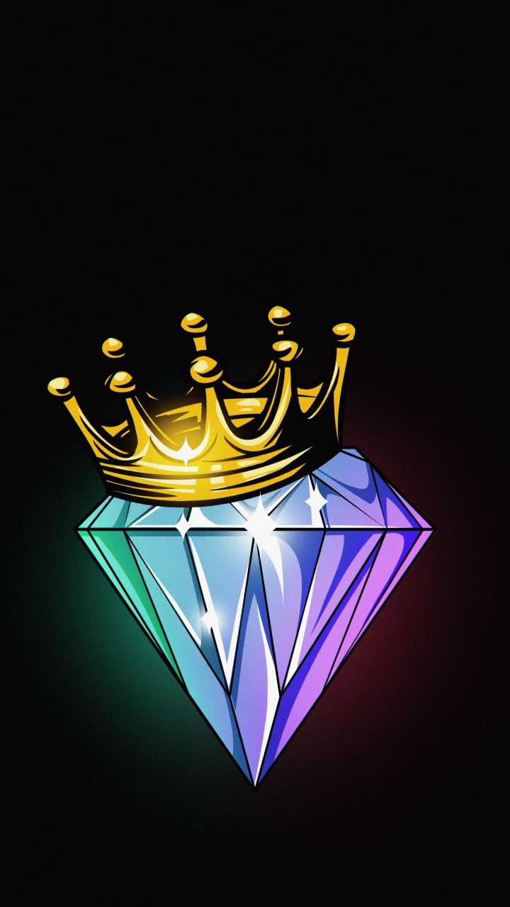 Обои треугольник, арт, симметрия, эмблема, символ в разрешении 720x1280