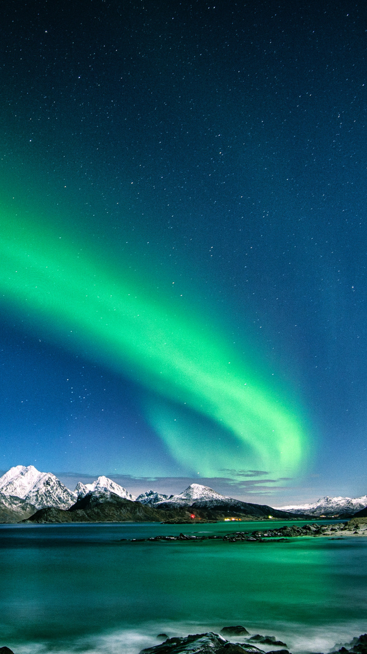 Обои Аврора, электронная танцевальная музыка, пейзаж, природа, Стив в разрешении 750x1334