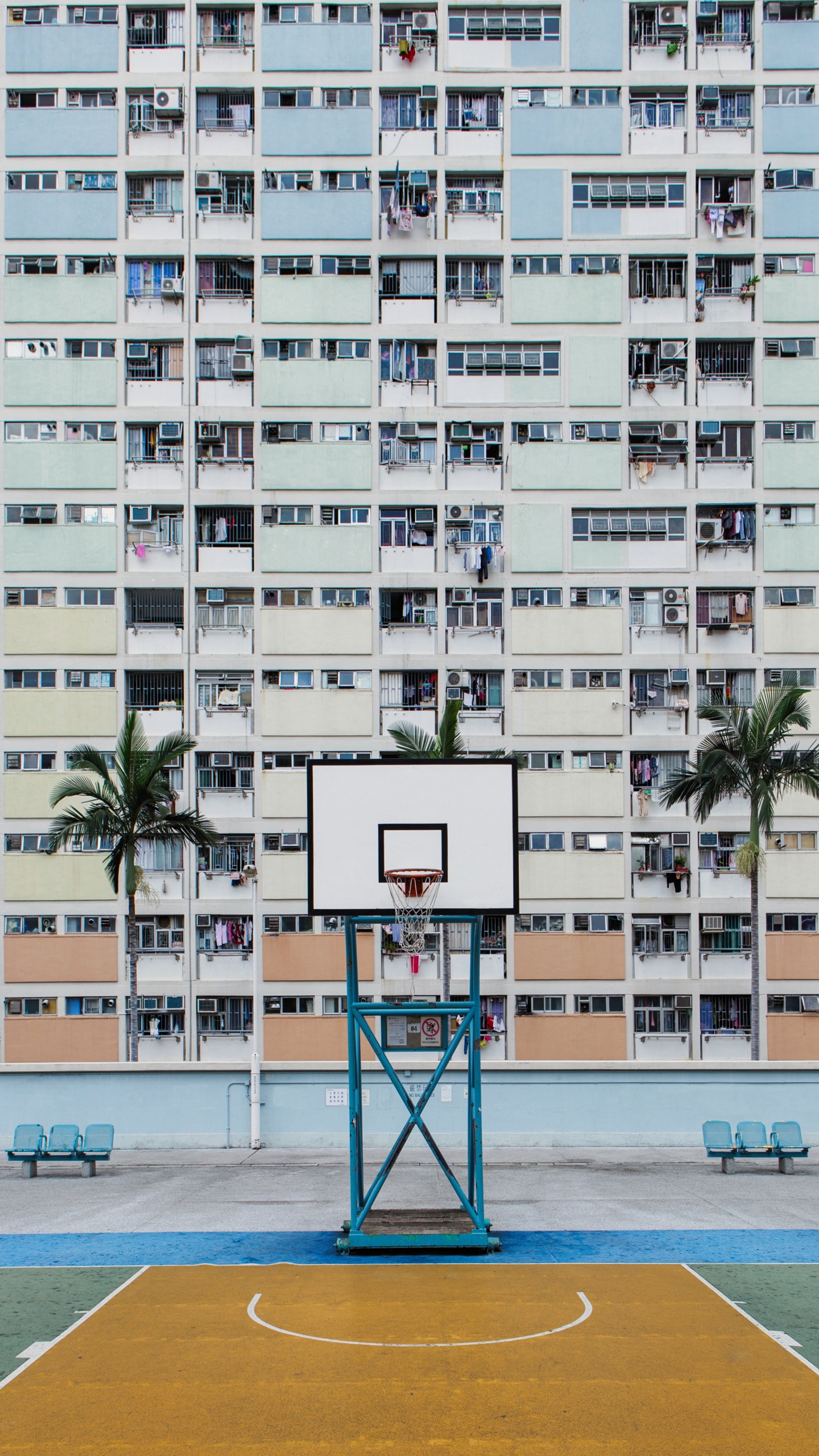 Обои кондоминиум, архитектура, здание, жилой район, башня в разрешении 1440x2560