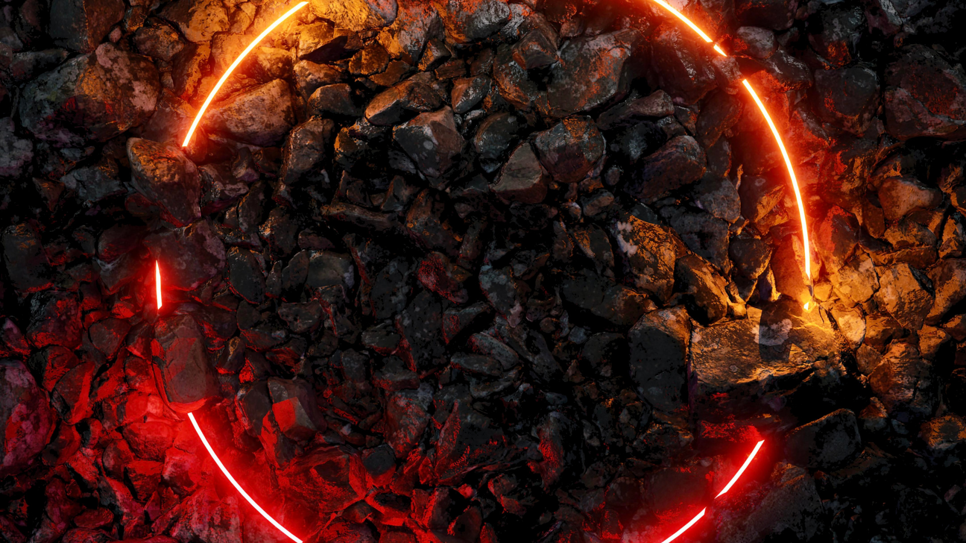 Обои пламя, soundcloud, арт, цветной, джик пила в разрешении 1920x1080