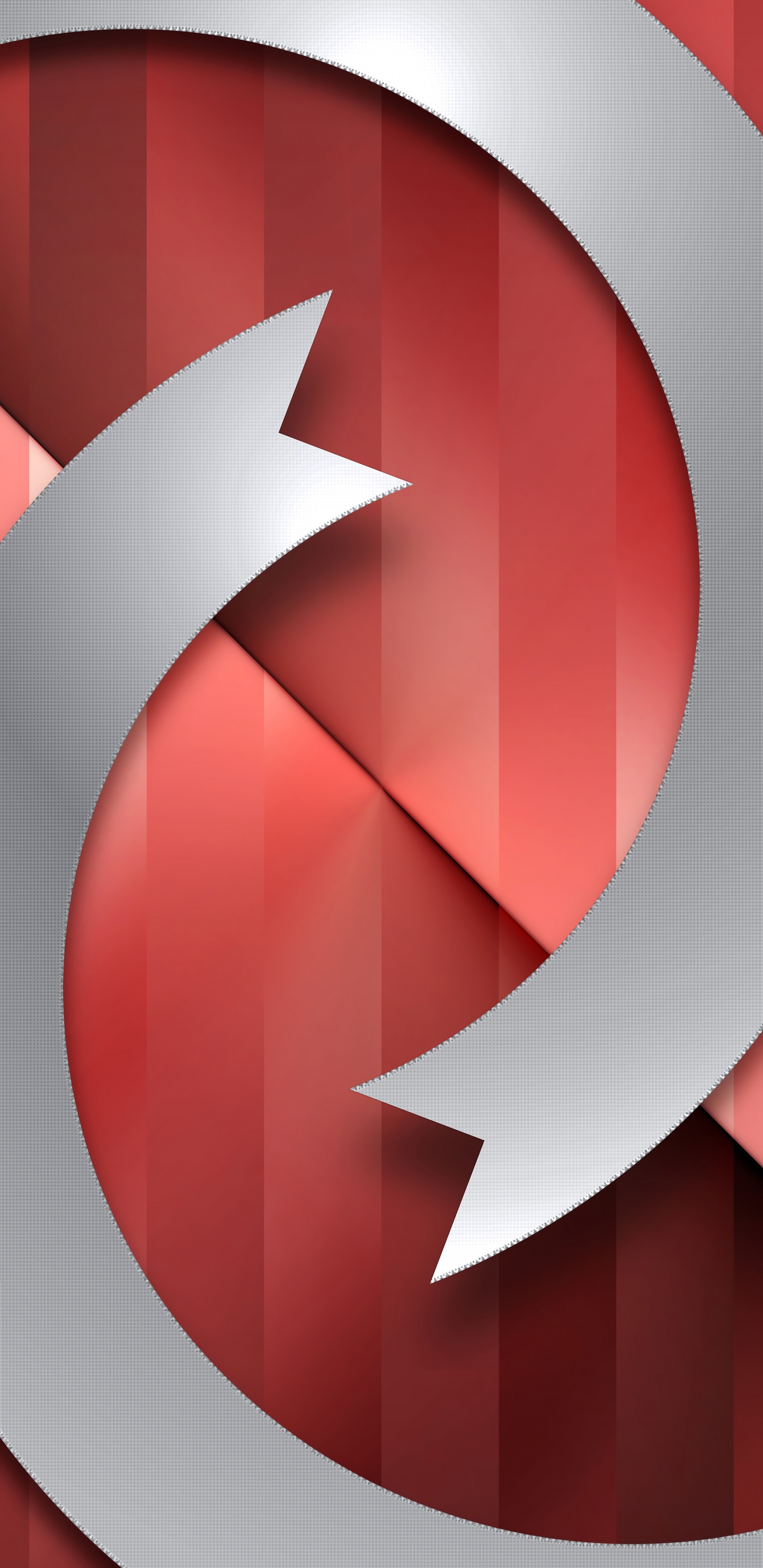 Обои Рождество, круг, розовый, арт, материальное свойство в разрешении 1440x2960