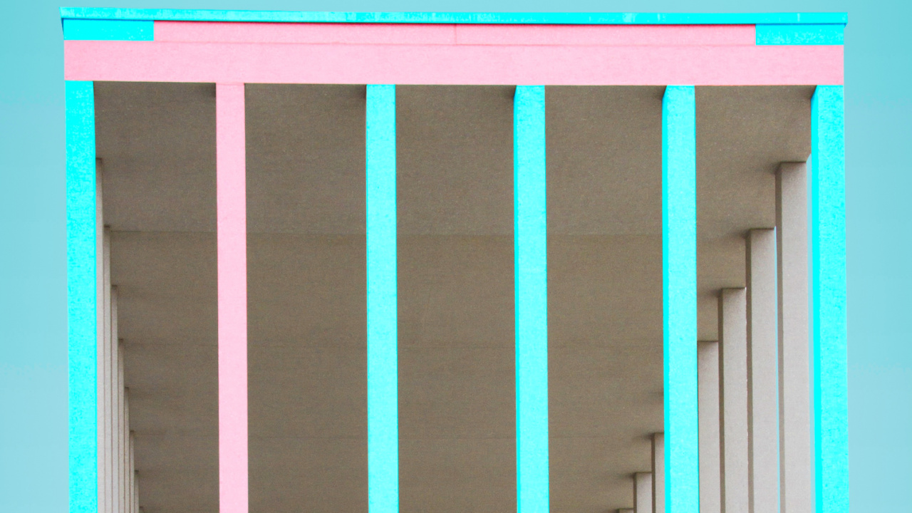 Обои фасад, Джеймс Саймон галерея, архитектура, здание, синий в разрешении 1280x720