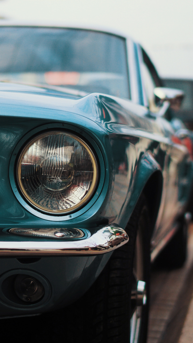 Обои Мустанг, Форд Мустанг, легковые автомобили, ford, классический автомобиль в разрешении 750x1334