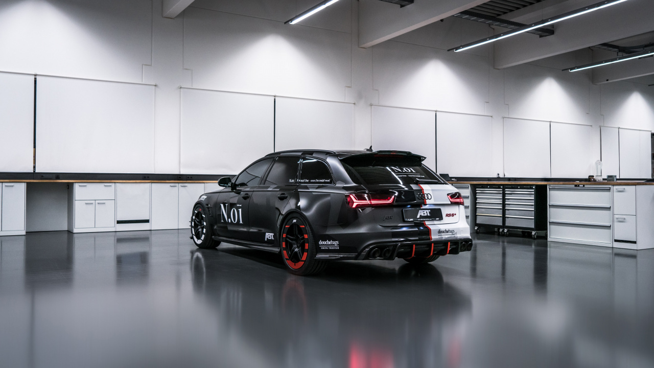 Обои audi, Ауди RS6, авто, abt sportsline, универсал в разрешении 1280x720