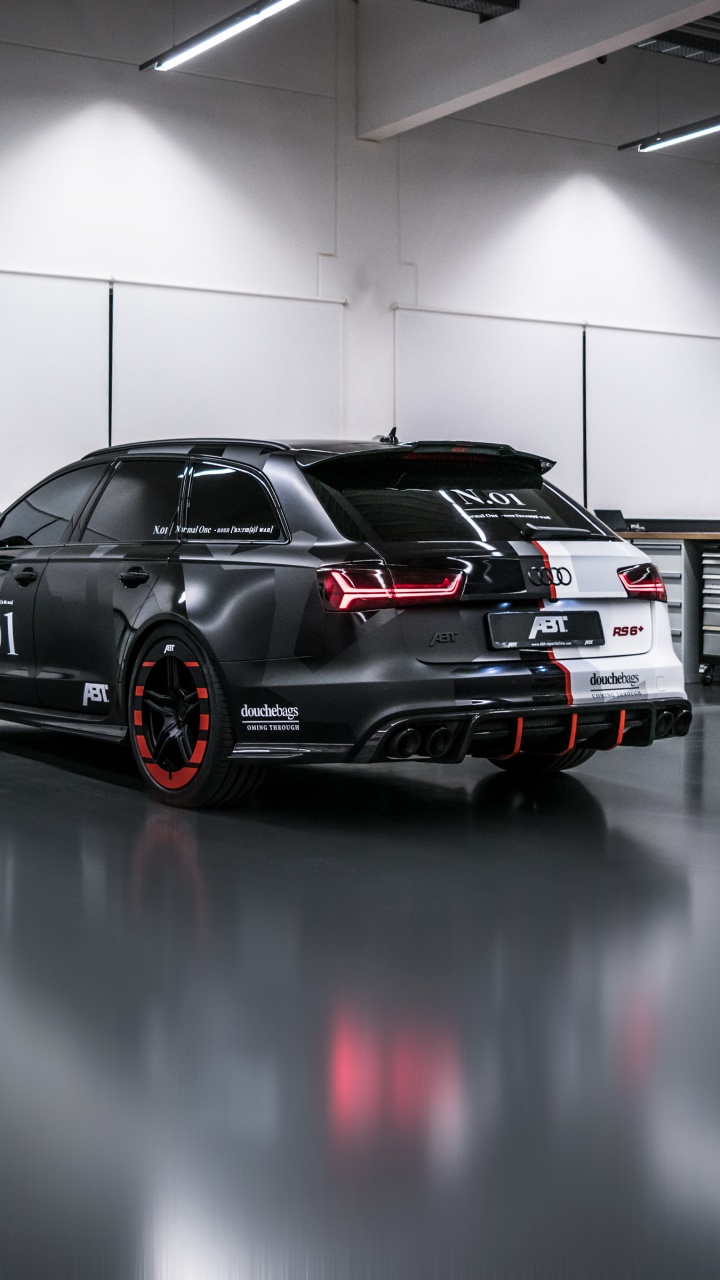 Обои audi, Ауди RS6, авто, abt sportsline, универсал в разрешении 720x1280