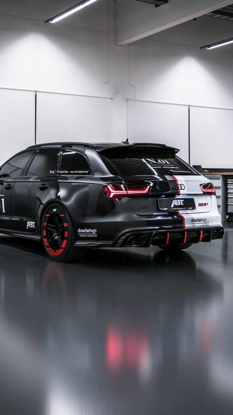 Обои audi, Ауди RS6, авто, abt sportsline, универсал в разрешении 750x1334