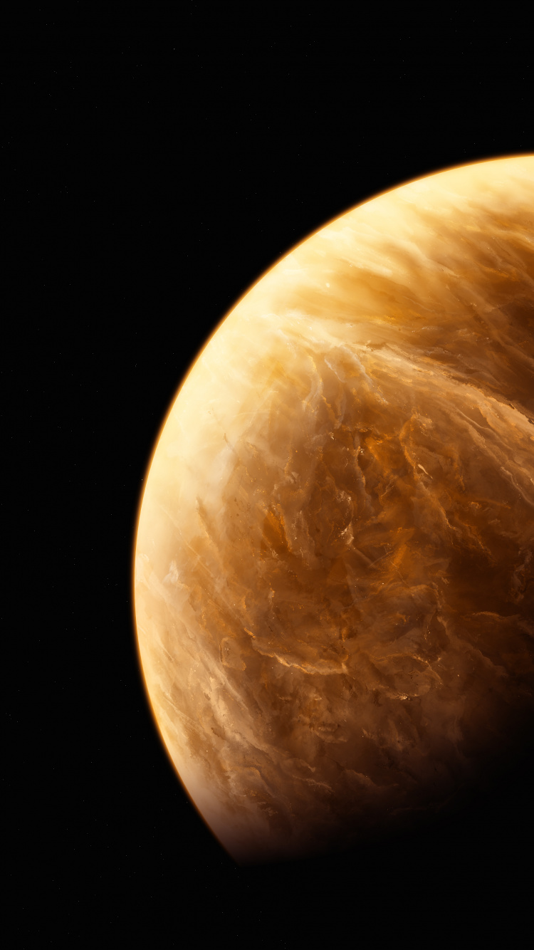 Обои земля, планета, Венера, атмосфера, астрономический объект в разрешении 750x1334