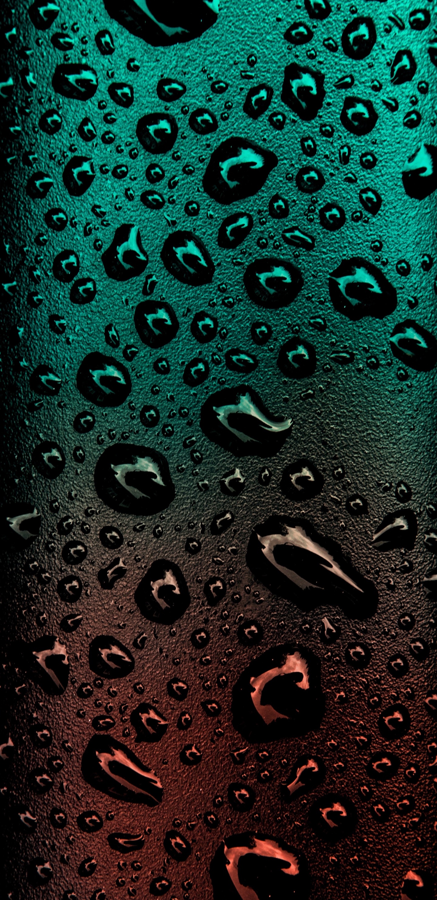 Обои ios, жидкий, жидкость, падение, зеленый в разрешении 1440x2960