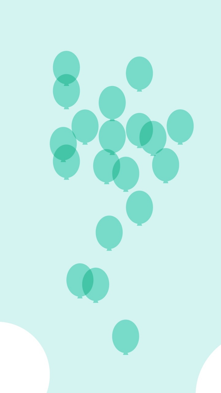 Обои полет, бирюза, зеленый, Аква, дизайн в разрешении 720x1280