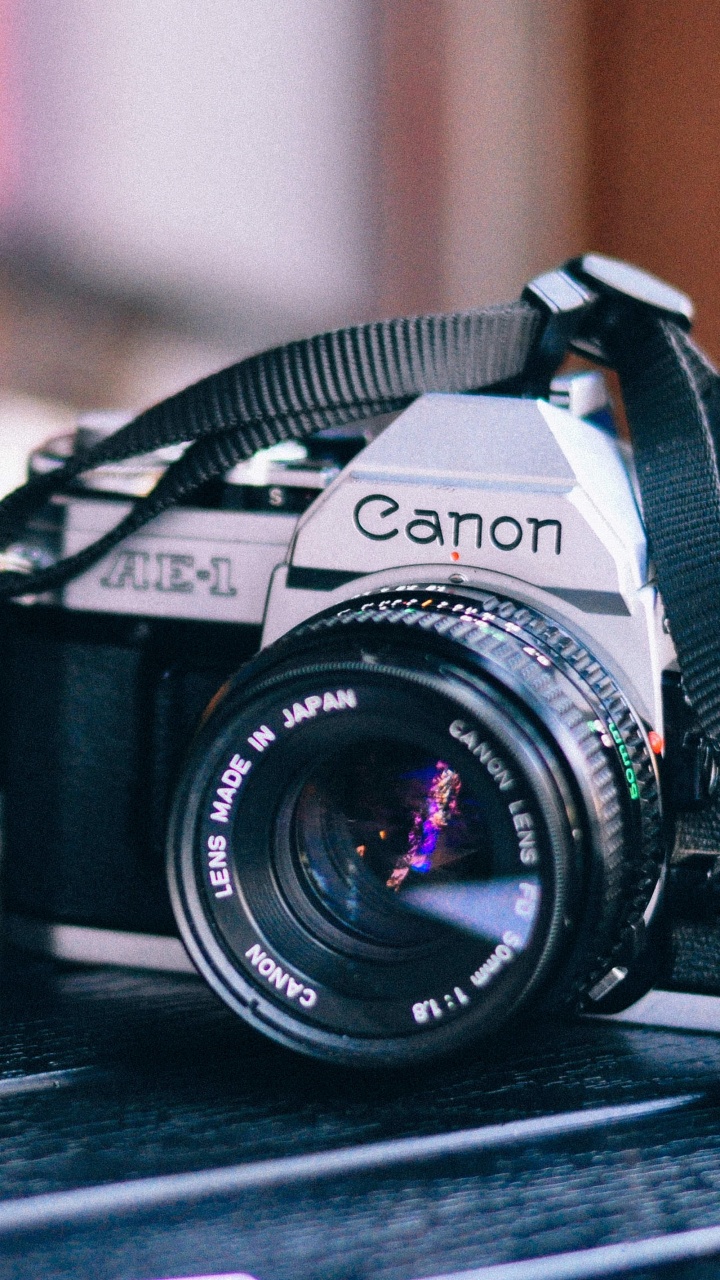 Обои цифровые зеркальные, камера, Никон, Точка-и-снимай камеры, Canon в разрешении 720x1280