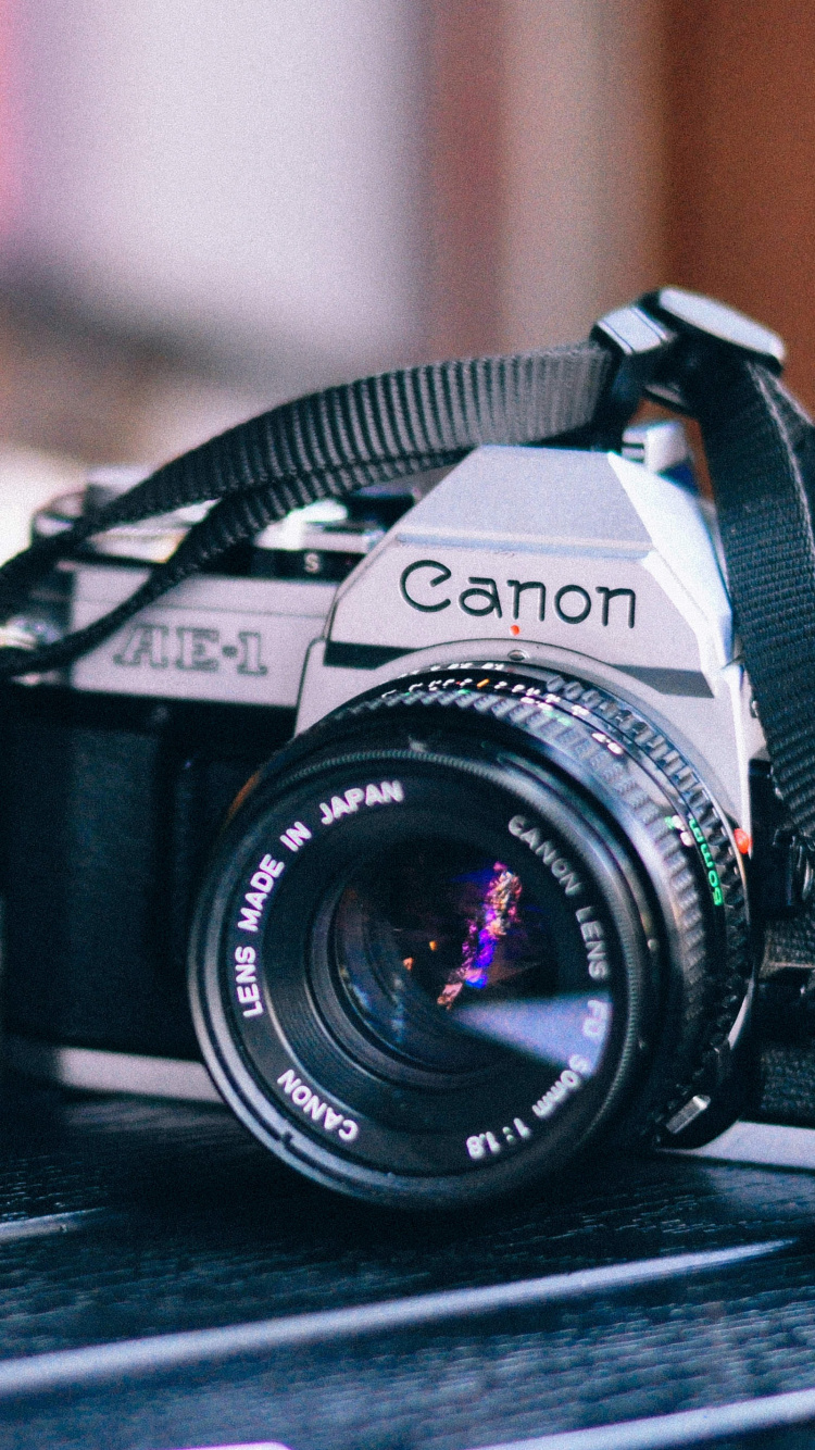 Обои цифровые зеркальные, камера, Никон, Точка-и-снимай камеры, Canon в разрешении 750x1334