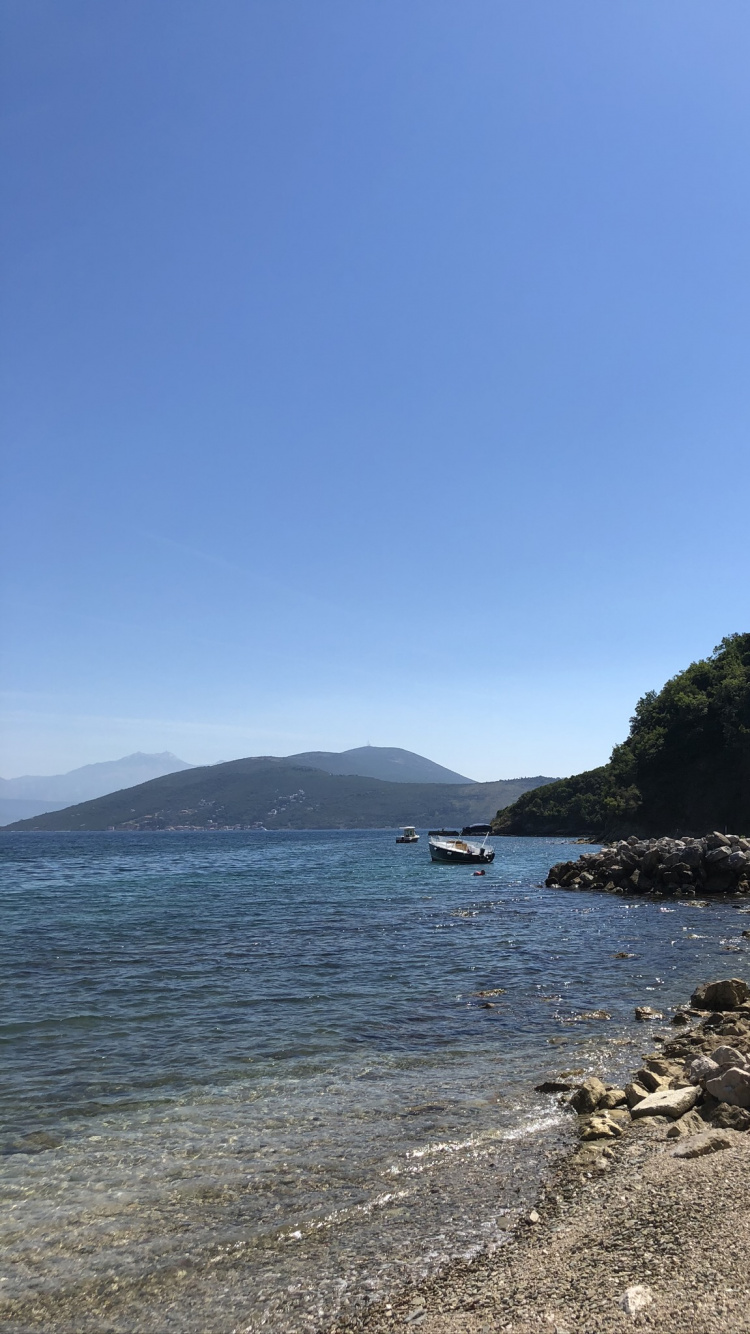 Обои побережье, вода, мыс, водоем, берег в разрешении 750x1334