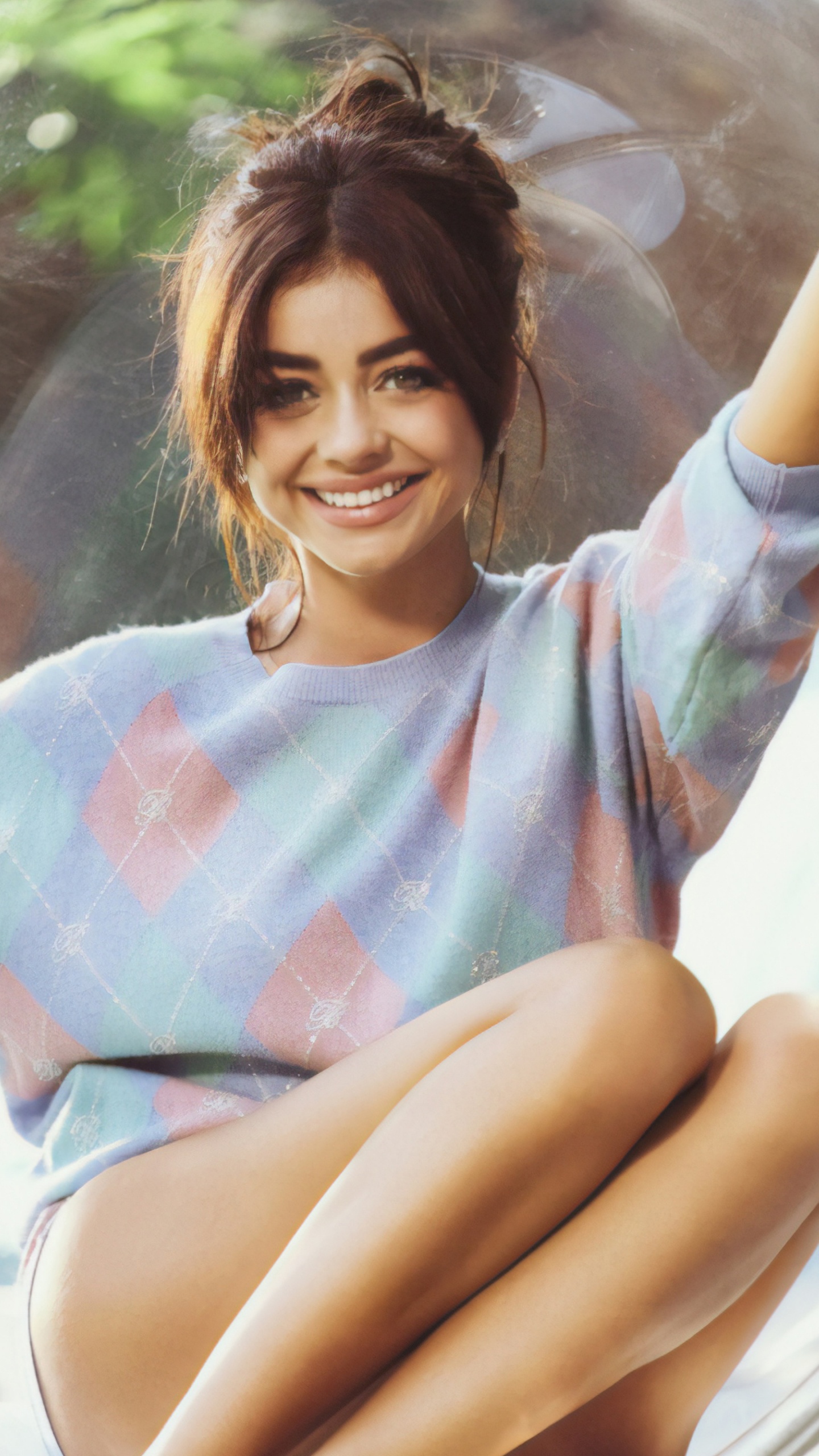 Обои список парней сары хайлэнд, Сара Хайленд, современная семья, Хейли Данфи, молодой человек в разрешении 1440x2560