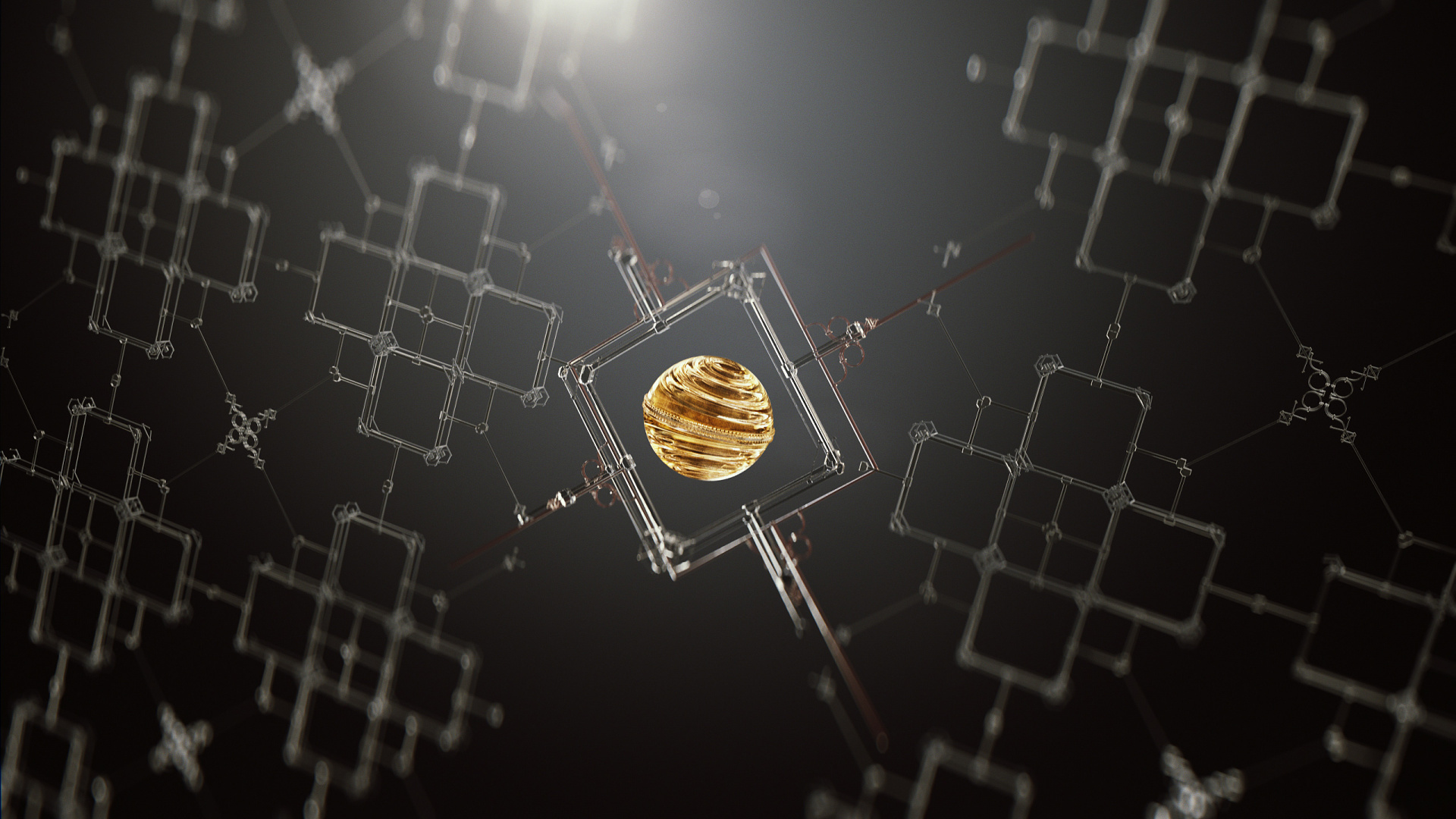 Обои паутина, вода, небо, темнота, беспозвоночных в разрешении 1920x1080