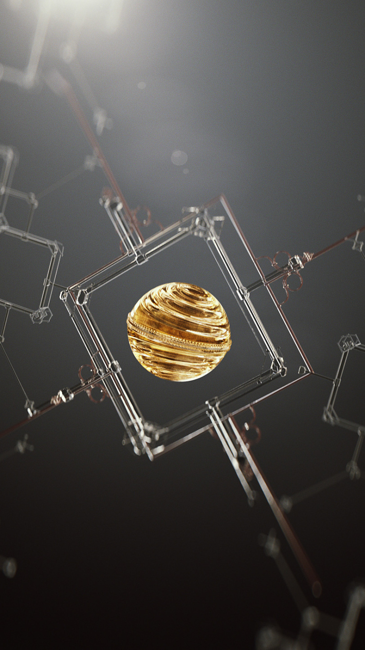 Обои паутина, вода, небо, темнота, беспозвоночных в разрешении 750x1334