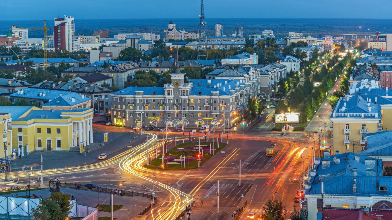 Обои город, городской район, городской пейзаж, ориентир, метрополия в разрешении 1366x768