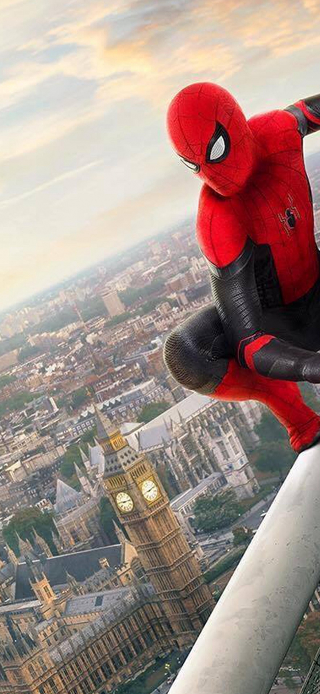 Обои человек-паук, marvel, супергерой, Студия Marvel, комиксы Марвел в разрешении 1125x2436