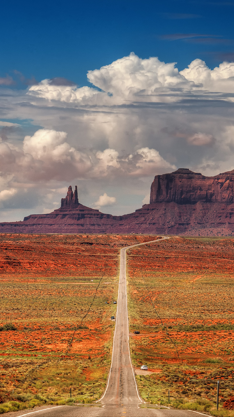 Обои долина монументов, Долина, горный рельеф, бьютт, ориентир в разрешении 750x1334