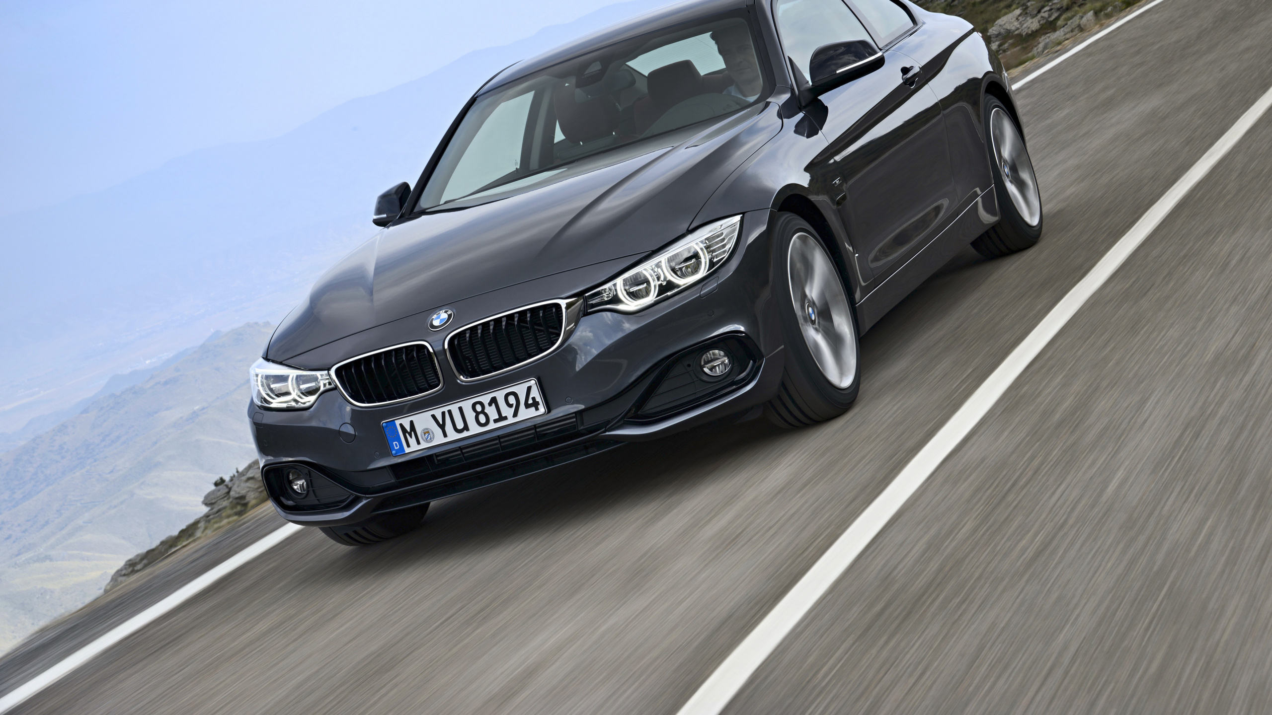 Обои авто, bmw, BMW серии 2014 4 купе, БМВ 4-й серии f32, кузов купе в разрешении 2560x1440