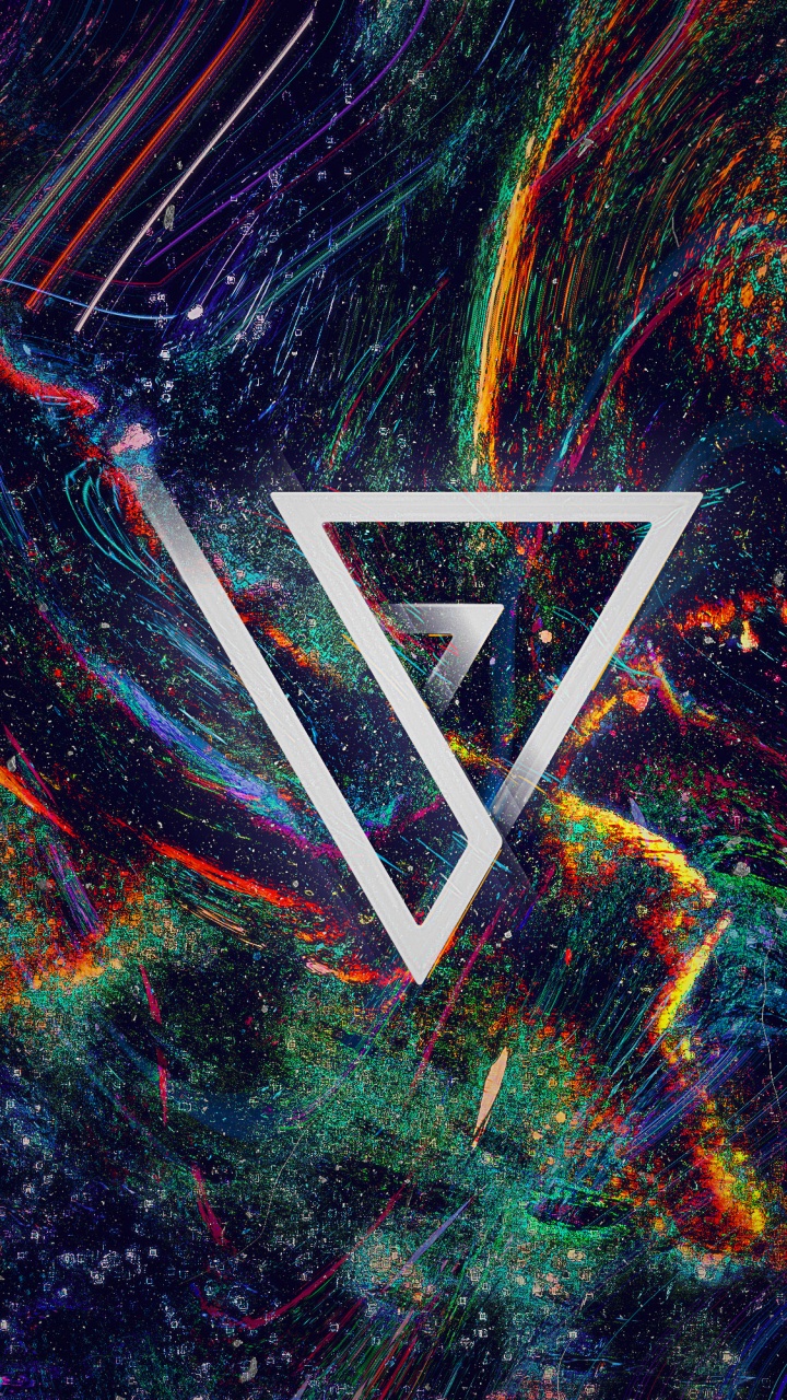 Обои абстрактное искусство, арт, цифровое искусство, живопись, иллюстрация в разрешении 720x1280