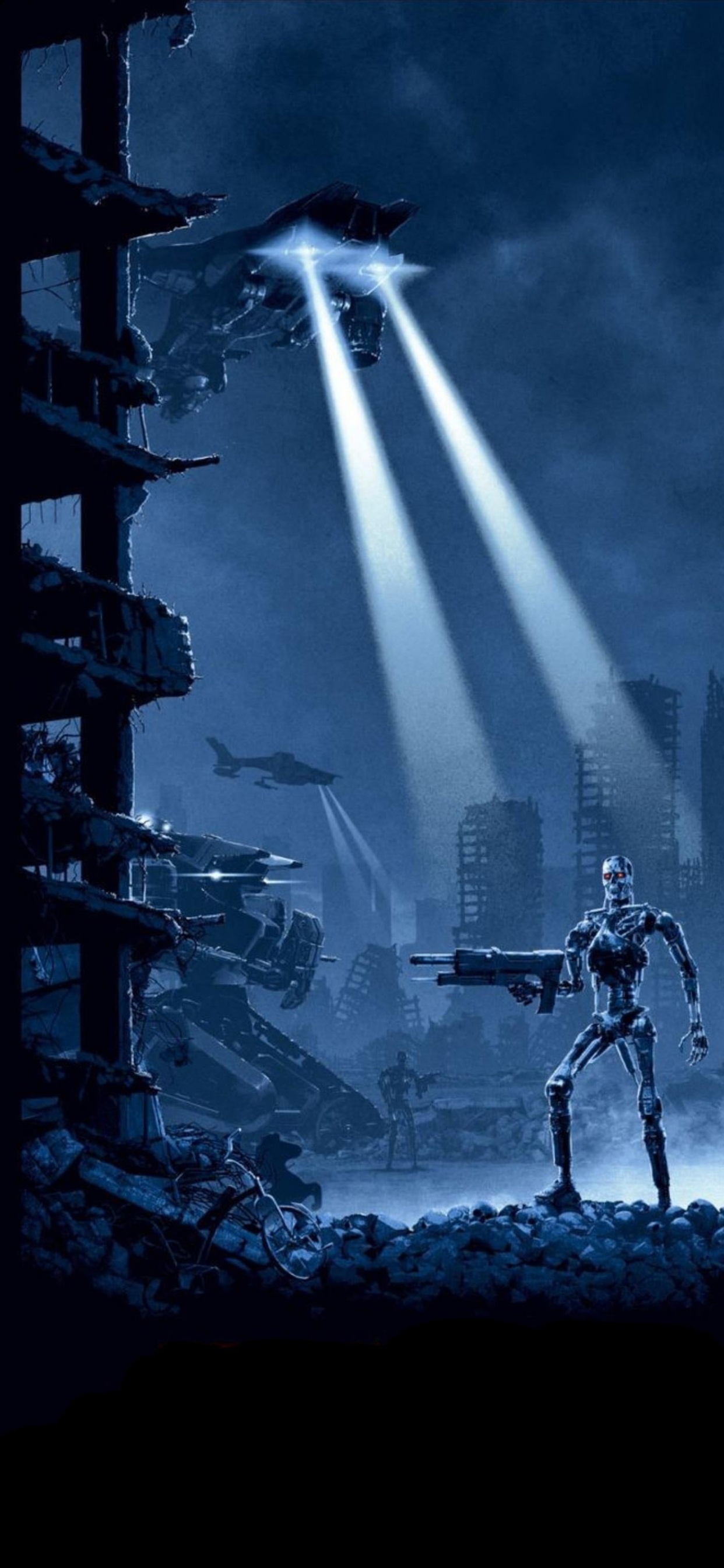 Обои Мэтт Фергюсон терминатор 2, постер, Терминатор 2 постер, Научная фантастика, Терминатор в разрешении 1242x2688