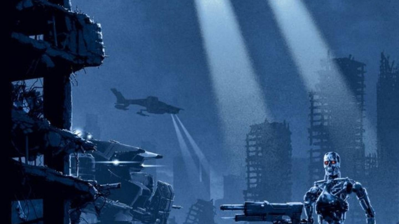 Обои Мэтт Фергюсон терминатор 2, постер, Терминатор 2 постер, Научная фантастика, Терминатор в разрешении 1280x720