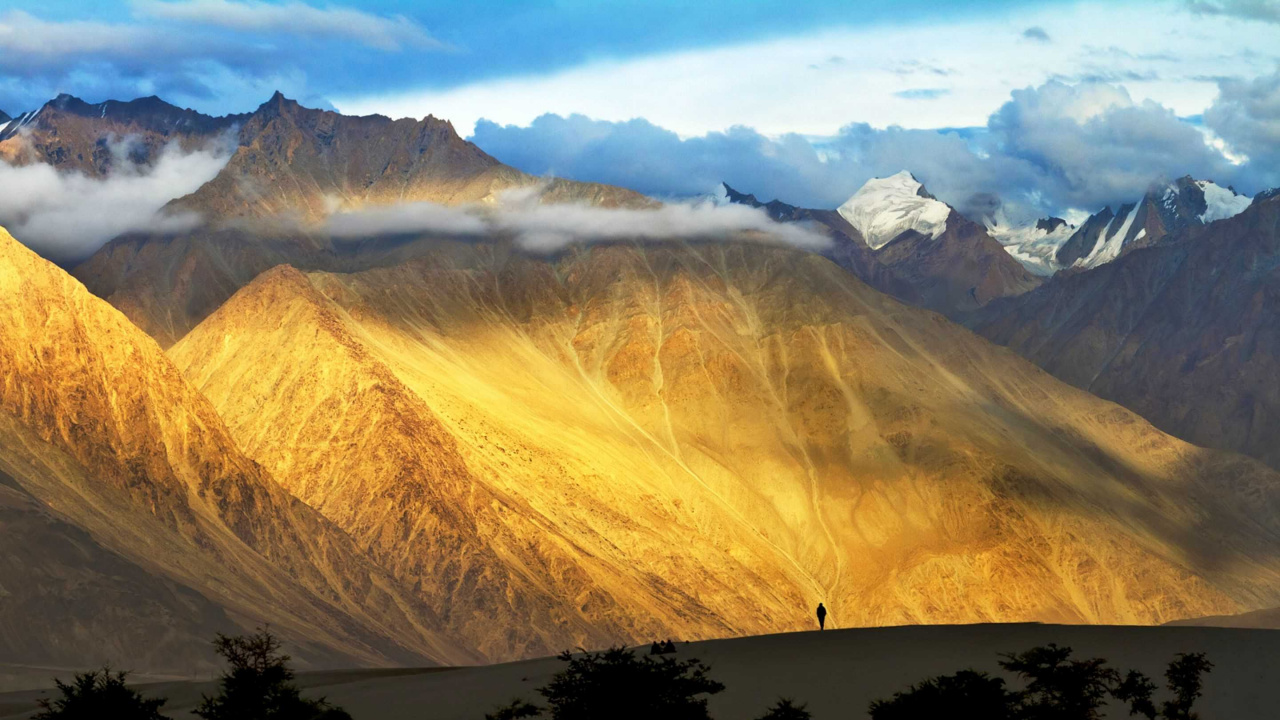 Обои Дискит, горный рельеф, гора, нагорье, горный хребет в разрешении 1280x720