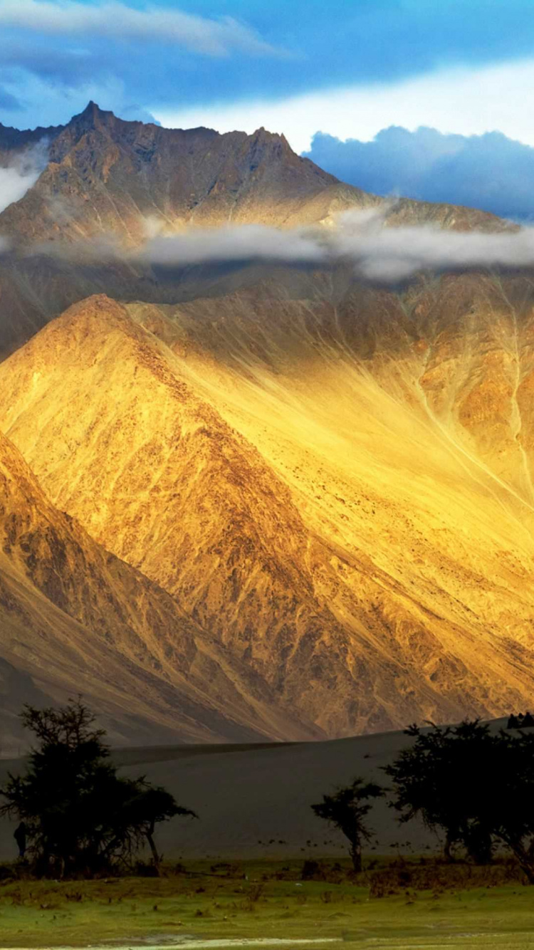 Обои Дискит, горный рельеф, гора, нагорье, горный хребет в разрешении 750x1334