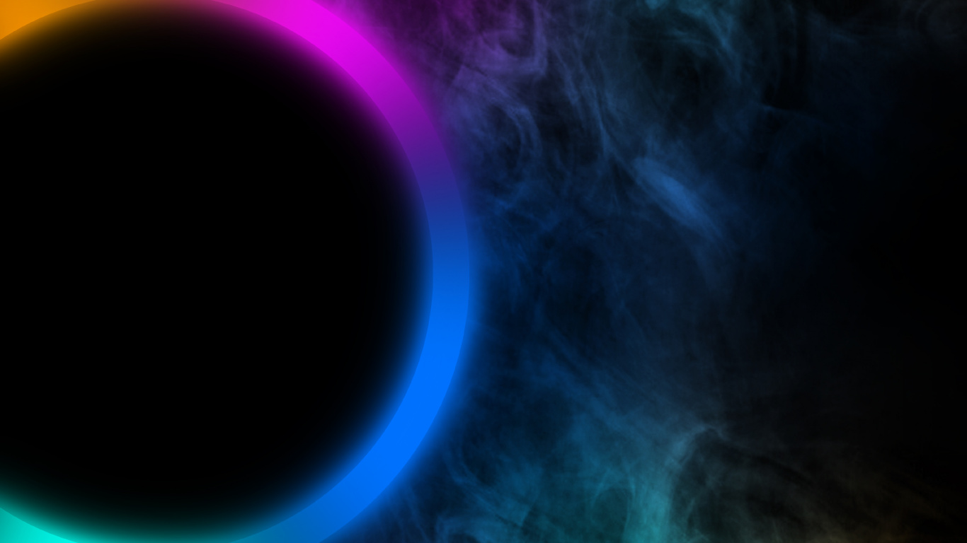 Обои атмосфера, свет, природа, черный, пурпур в разрешении 1366x768