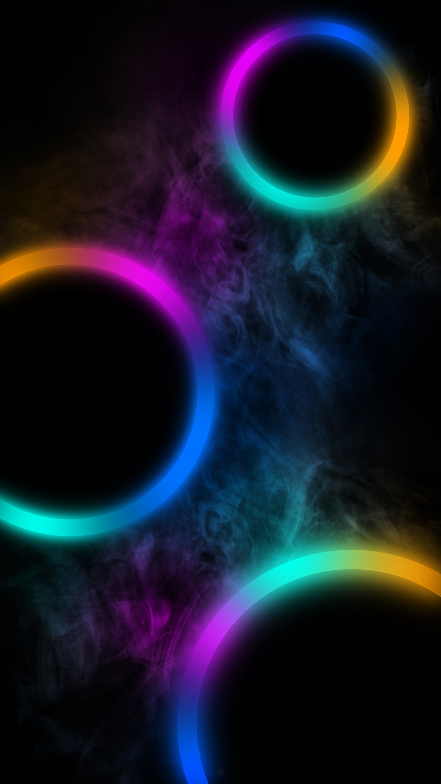 Обои атмосфера, свет, природа, черный, пурпур в разрешении 1440x2560