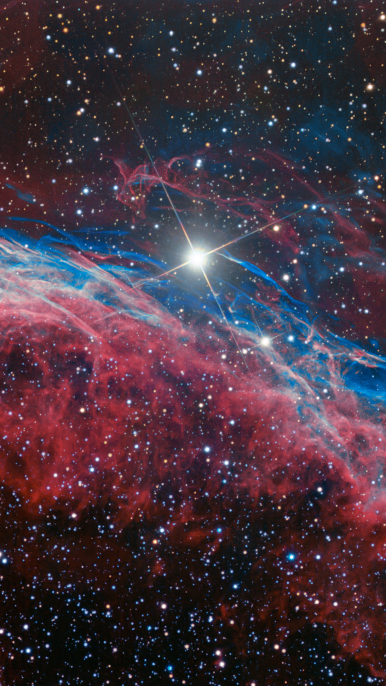 Обои туманность, Галактика, астрономический объект, космическое пространство, атмосфера в разрешении 750x1334