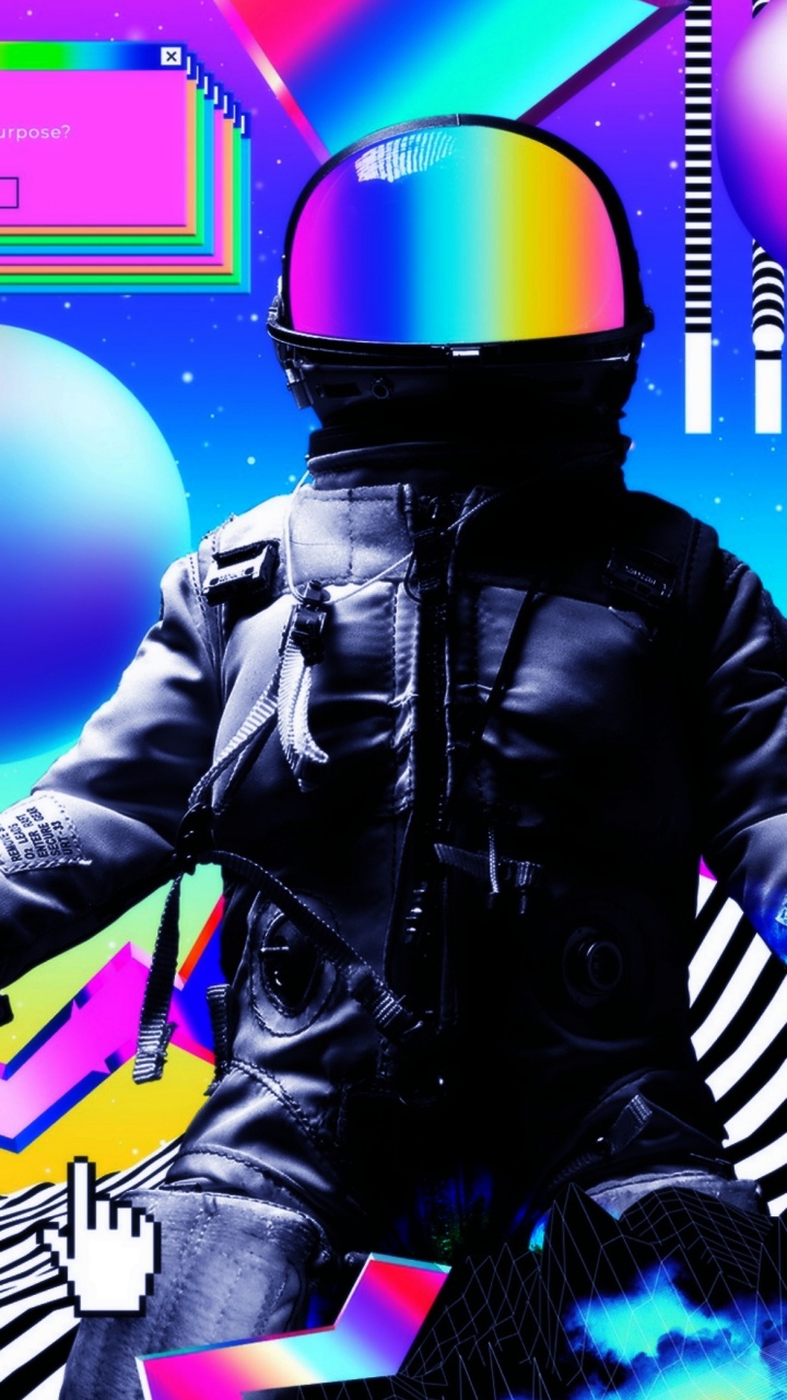 Обои графический дизайн, постер, верхняя одежда, свет, синий в разрешении 720x1280