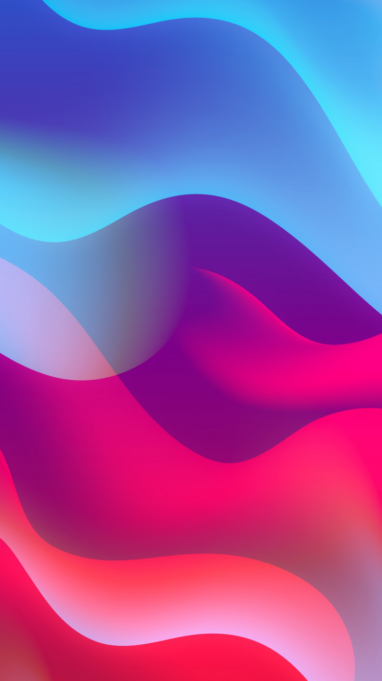 Обои цвет, пурпур, розовый, склон, Фиолетовый в разрешении 750x1334