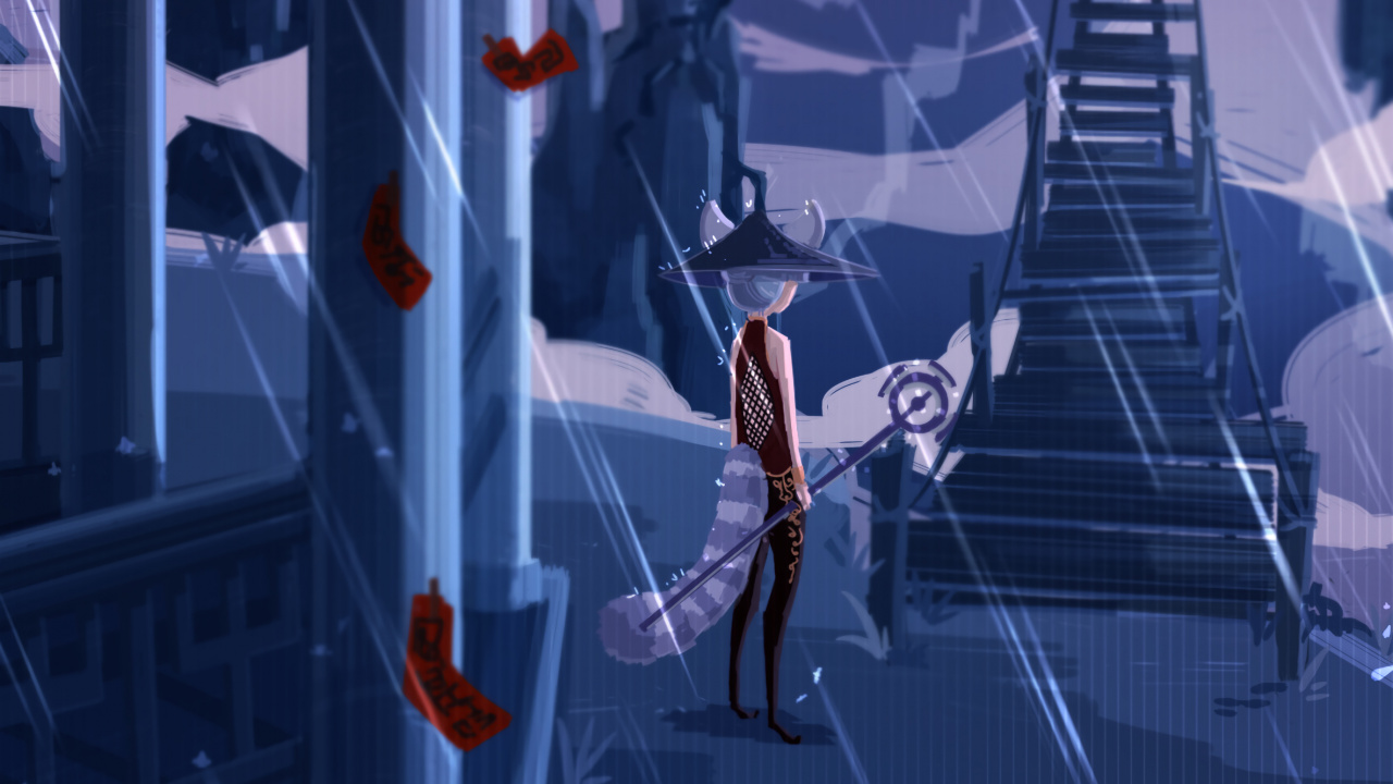 Обои фан арт, иллюстрация, приключенческая игра, графический дизайн, арт в разрешении 1280x720