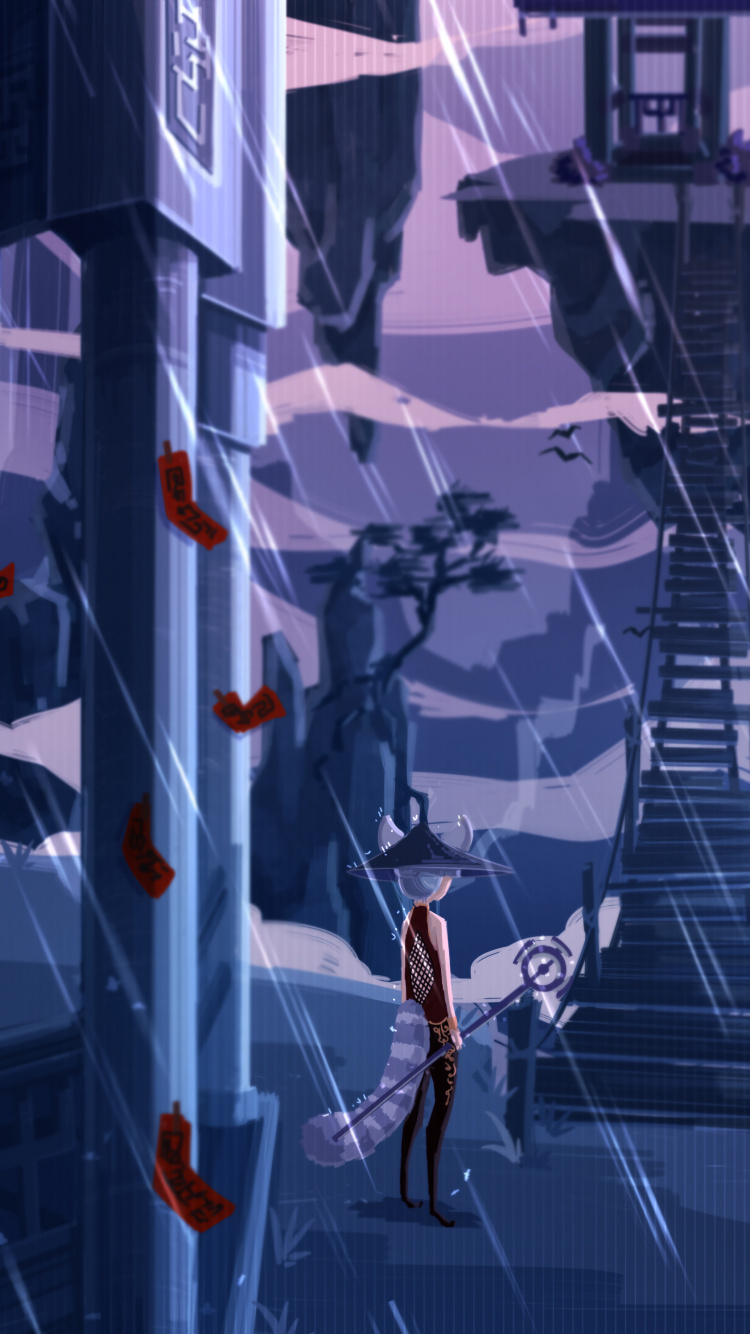 Обои фан арт, иллюстрация, приключенческая игра, графический дизайн, арт в разрешении 750x1334