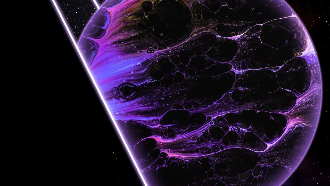 Обои атмосфера, пурпур, Фиолетовый, пурпурный цвет, арт в разрешении 1280x720