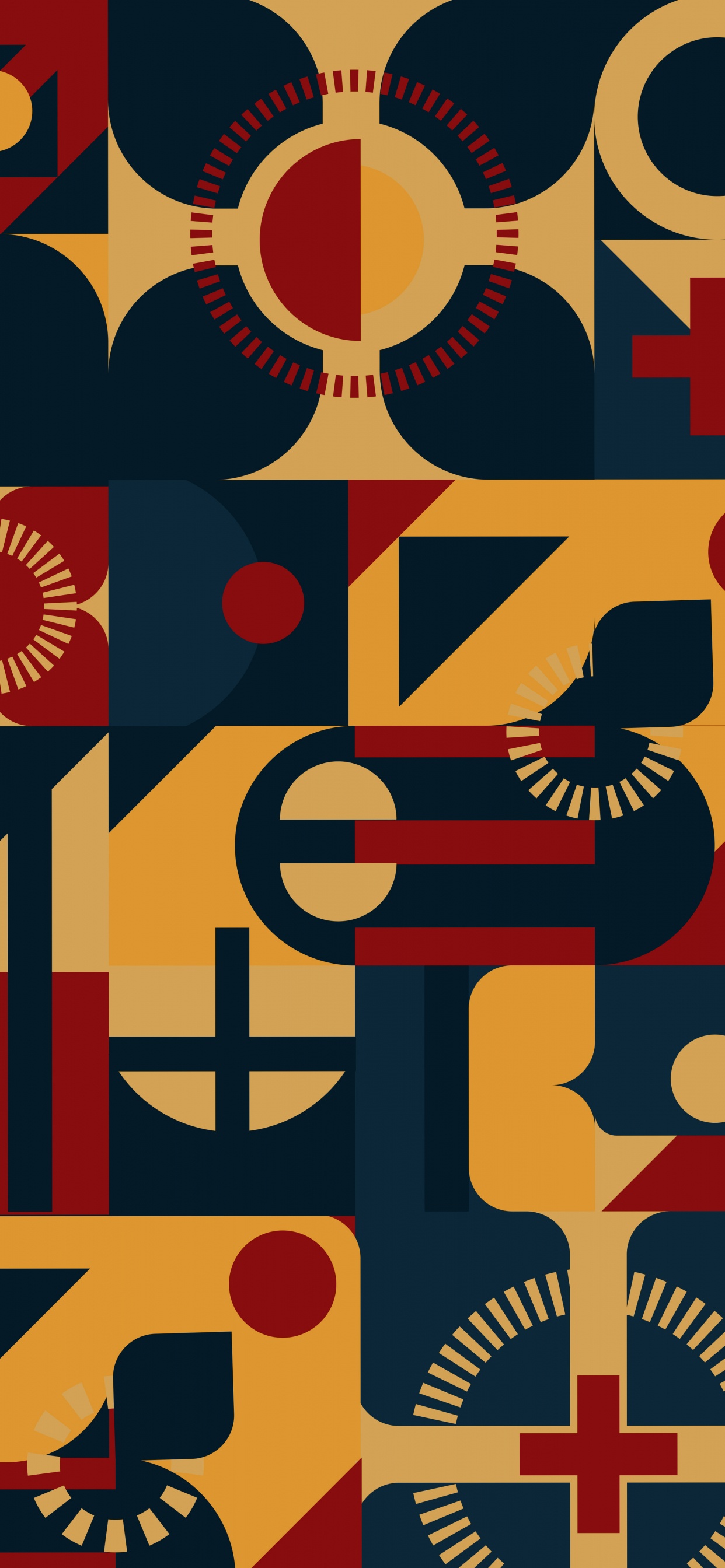 Обои узор, цифровая рыба, прямоугольник, ткань, линия в разрешении 1242x2688