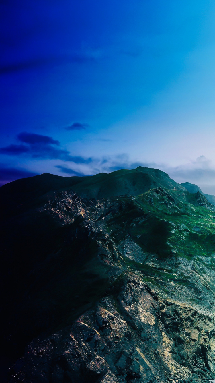 Обои ios, Операционная система, яблоко, iOS 13, облако в разрешении 750x1334