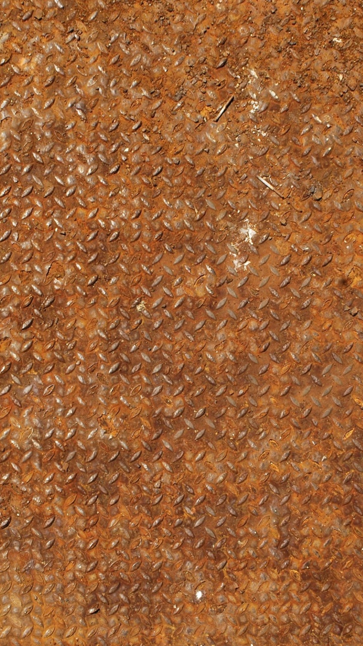 Обои ржавчина, коричневый цвет, почва, рок, материал в разрешении 720x1280