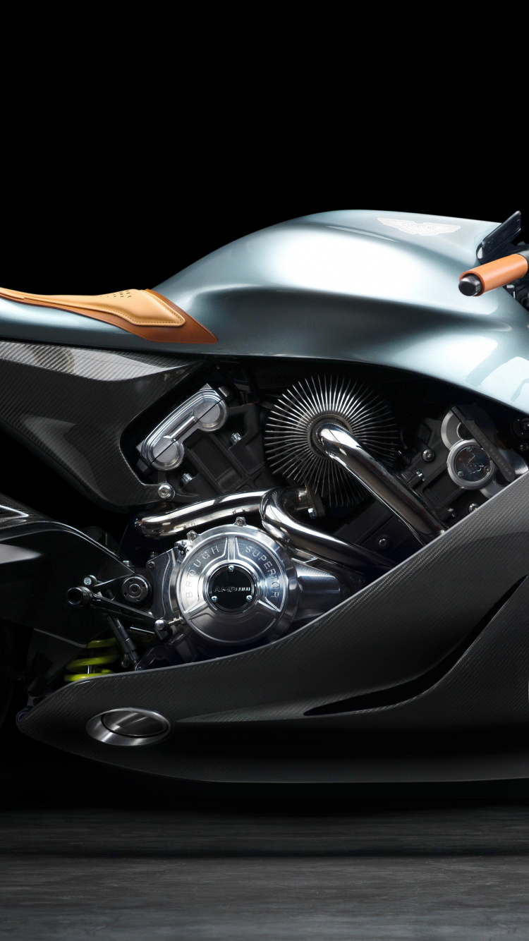 Обои мотоцикл aston martin, Астон Мартин, легковые автомобили, спорткар, мотоцикл в разрешении 750x1334