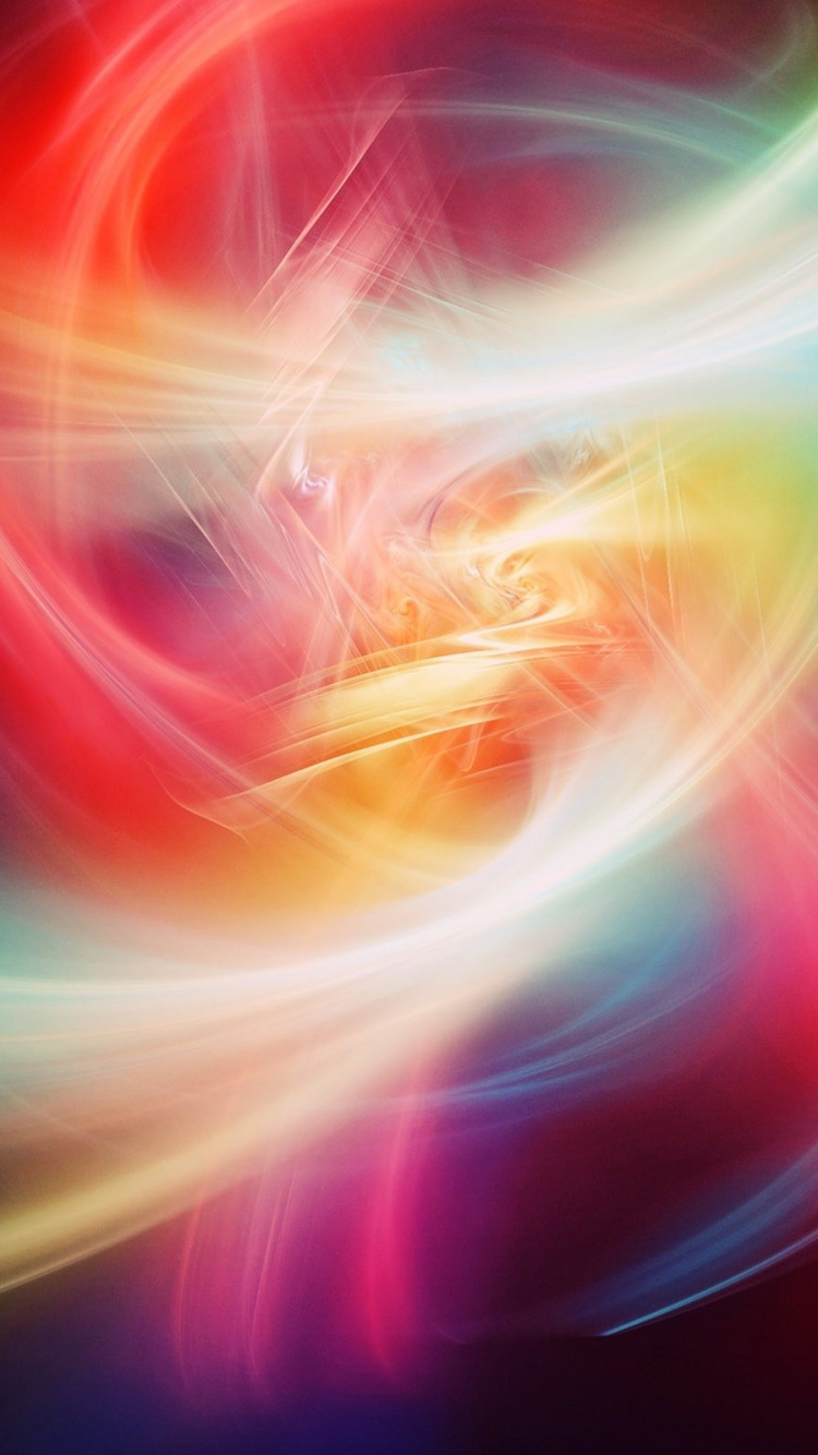 Обои интеллект, свет, космос, абстракция, Windows 8 в разрешении 750x1334