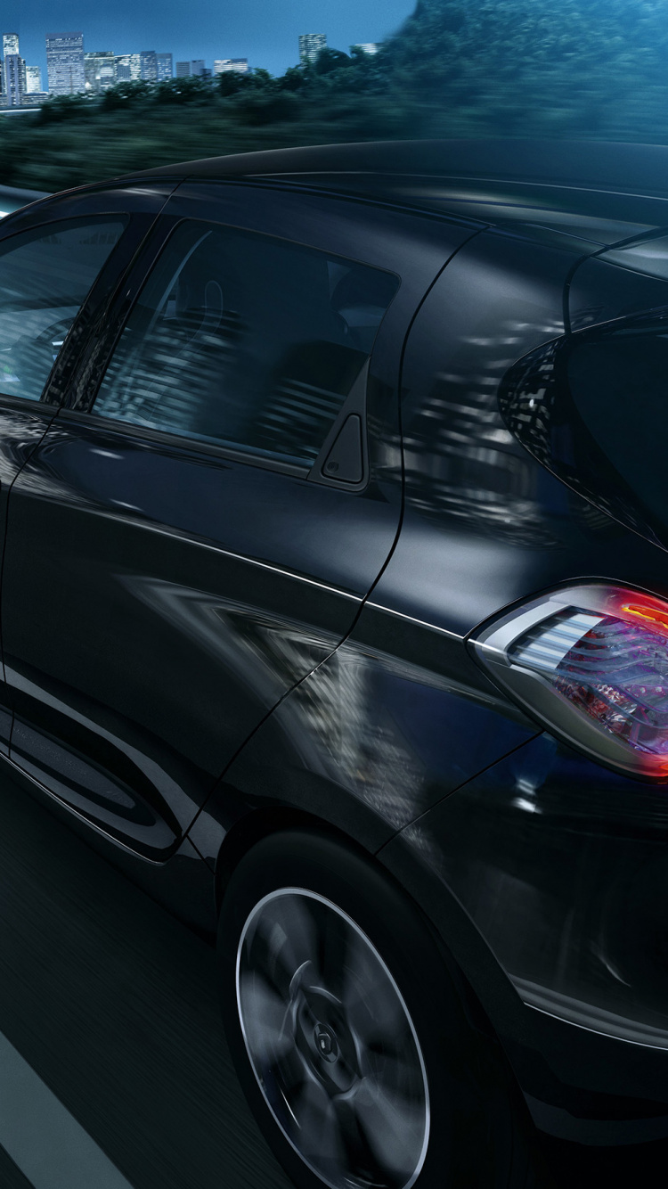 Обои Рено, авто, Рено Zoe, электромобиль, автомобиль концепции в разрешении 750x1334