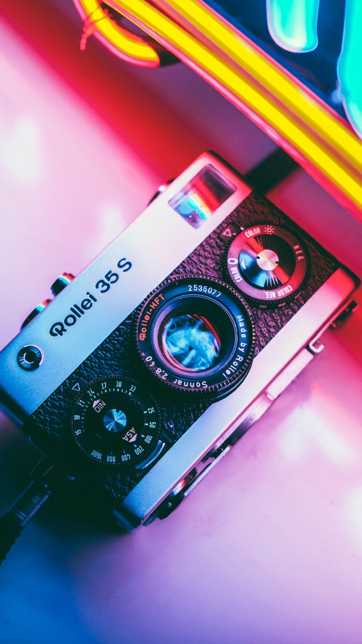 Обои камера, электроника, свет, технологии, электронное устройство в разрешении 720x1280