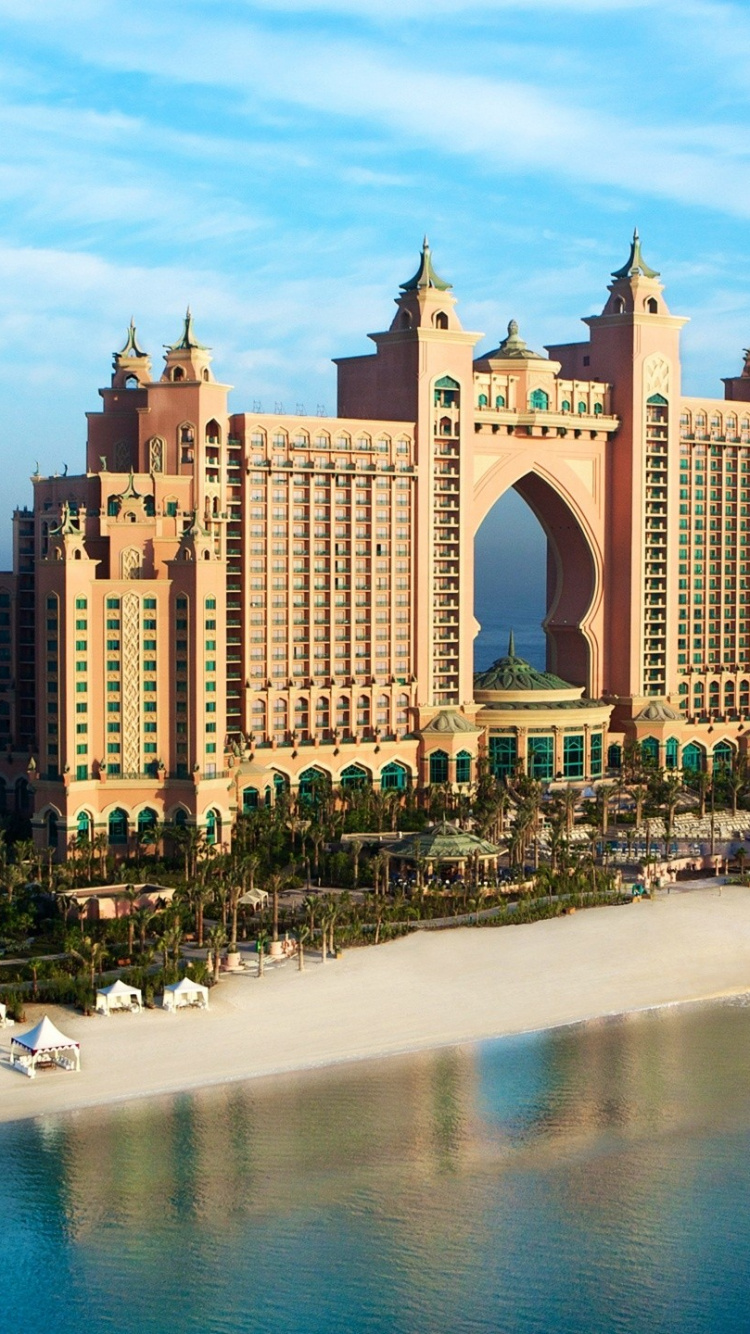 Обои город, городской пейзаж, побережье, прибежище, море в разрешении 750x1334