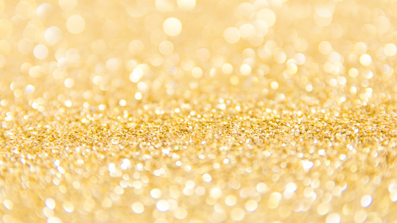 Обои золото, желтый, вода, падение, влага в разрешении 1280x720